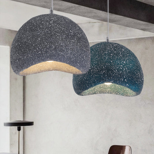 Avi Wabi Sabi hanglamp van hars in broodvorm, 2 kleuren