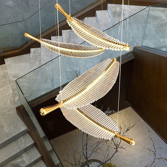Arisha Nordic Luxus LED Pendelleuchte Metall Hotel Wohnzimmer