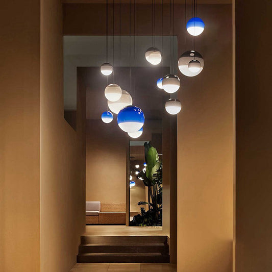 Edith Colorful Glass Pendant Light