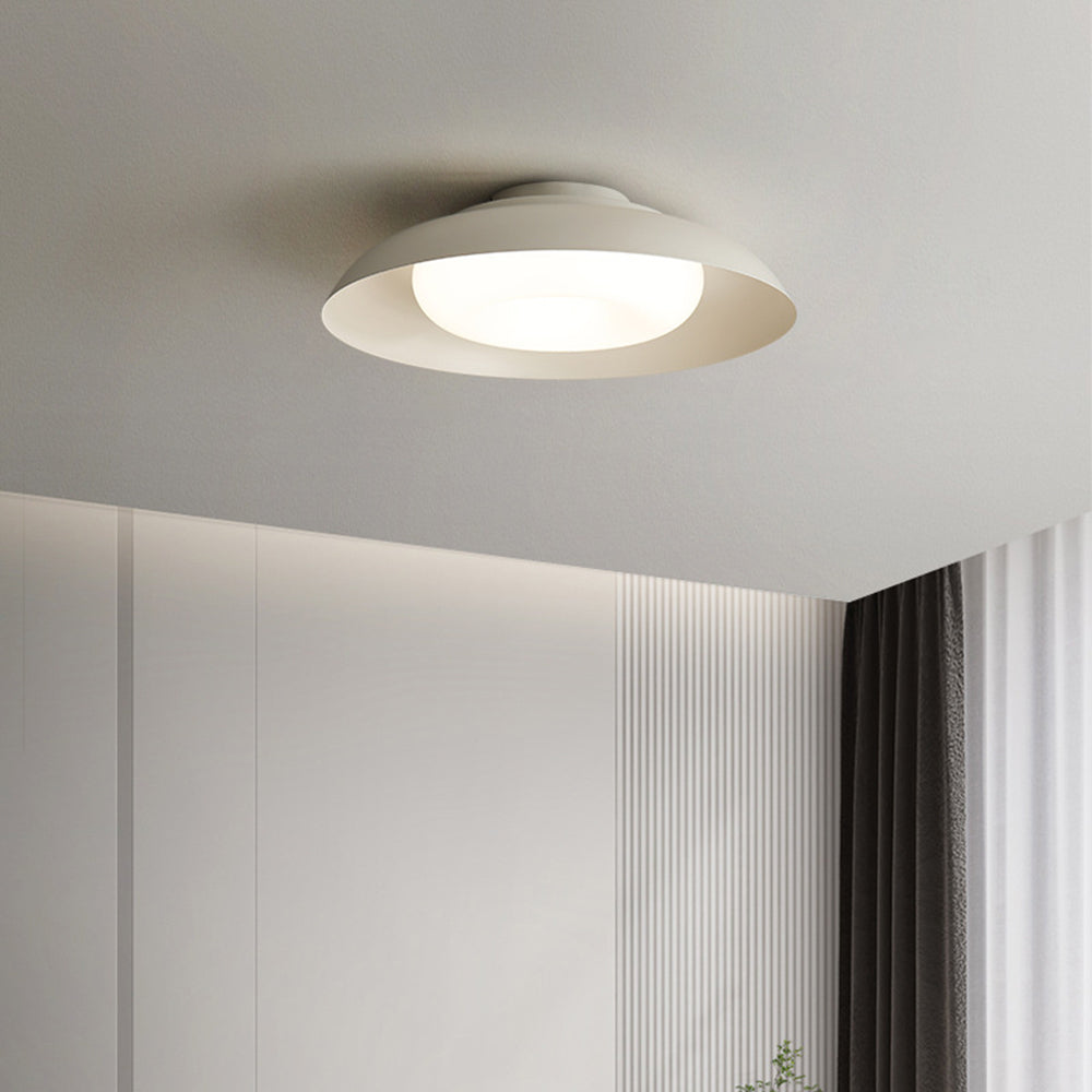 Arisha Nordic Bowl Plafonnier encastré Blanc