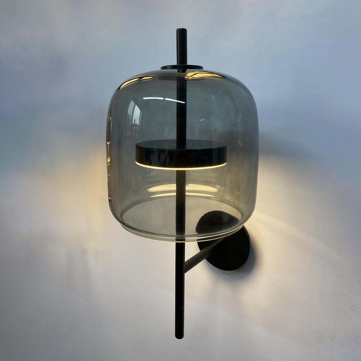 Arisha Modern Indoor Wall Lamp Metal Glass Bedroom