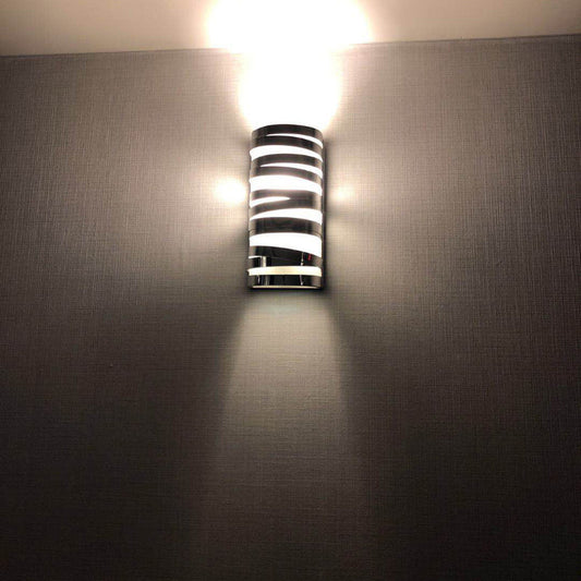 Arisha Speciale Binnenwandlamp Metaal Glas Slaapkamer Woonkamer