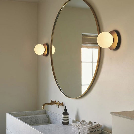Melo Wandlamp Chique Bol Glas