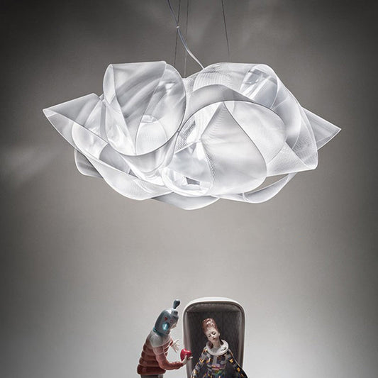 Arisha Art Deco bloem hanglamp, woonkamer/kunstgalerie