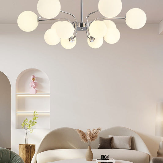Valentina Moderner LED-Kronleuchter, Chrom/Gold, für Wohnzimmer/Schlafzimmer