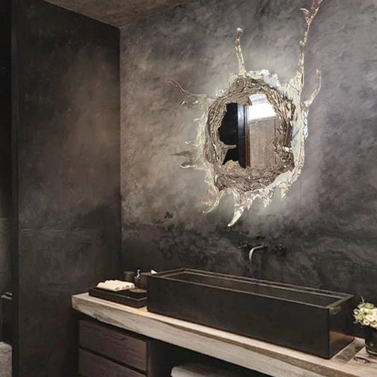 Kristy Wall Lamp Water Ripple Mirror Light