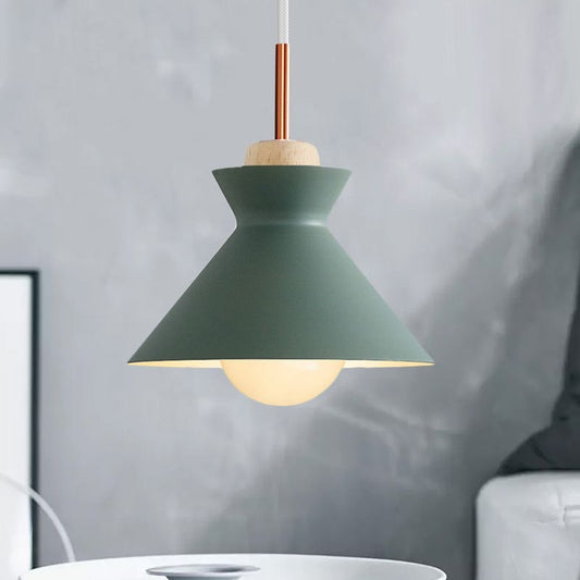 Valentina geometrische kleurrijke hanglamp, metaal, keukeneiland