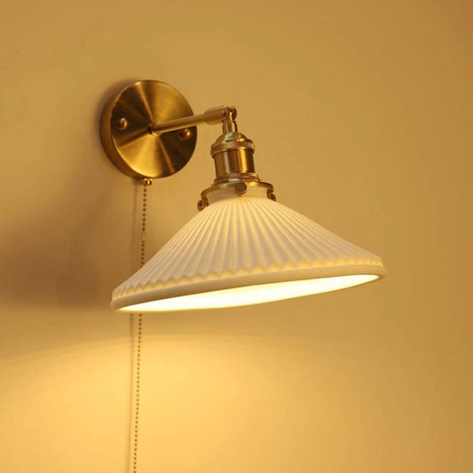 Arisha rimpels Scandinavische moderne dressoir wandlamp