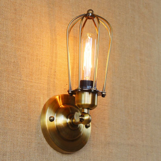 Applique murale vintage en fer Silva, noir/rouille/bronze/or/argent