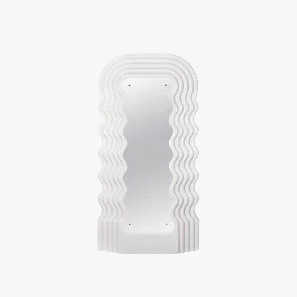 Morandi Bunte Spiegel-Stehlampe, PVC und Glas