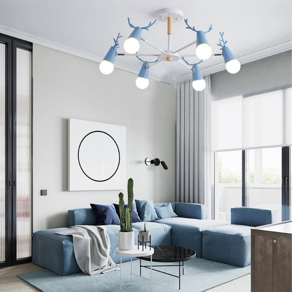 Valentina Deer Pendant Light, 7 Colour, 4 Style