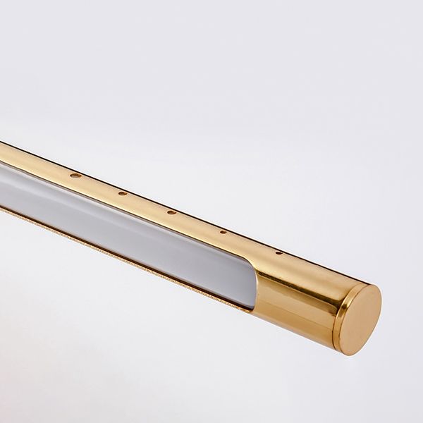Tiffany Modern Linear Vanity Wall Lamp, Gold, Bathroom/Kitchen