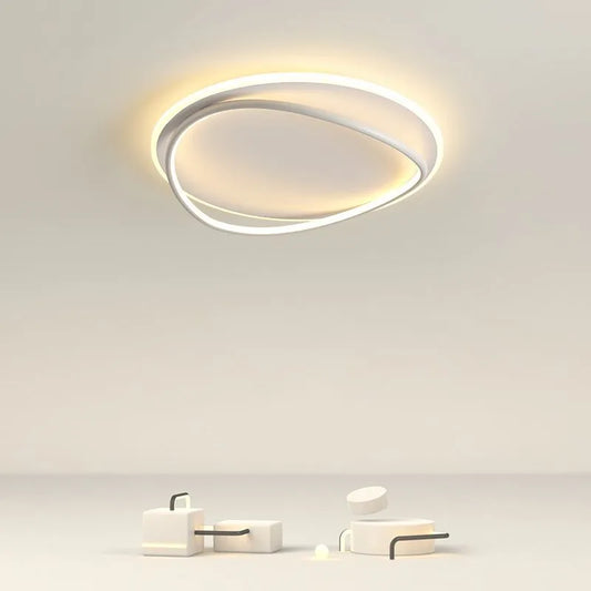 Arisha Minimalist Ring Modernom Flush Mount Ceiling Light