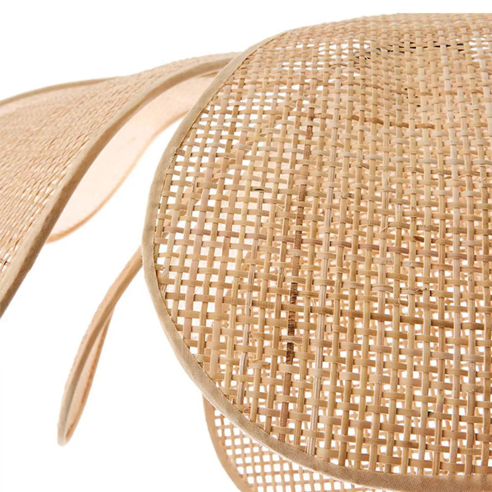 Aiko Handmade Pendant Light, Rattan/Willow Weave