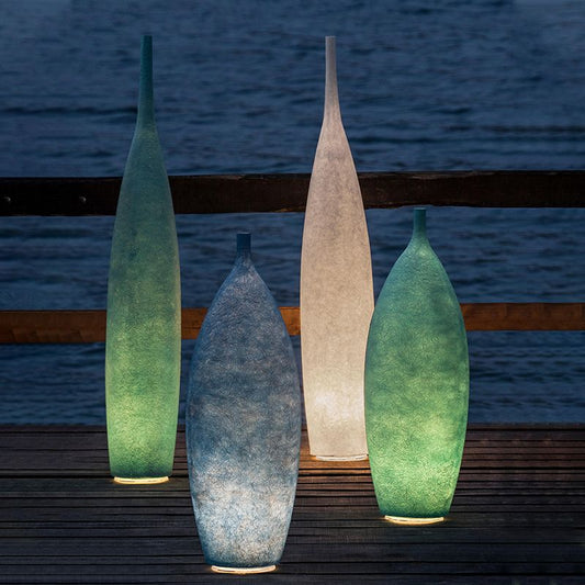 Byers Creative Bottle Resin Floor Lamp, Multi Colors, Hotel
