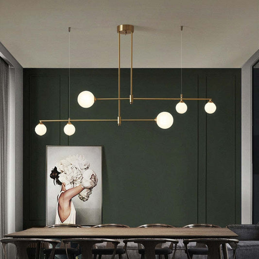 Valentina Modern Golden Bubble Copper Pendant Light