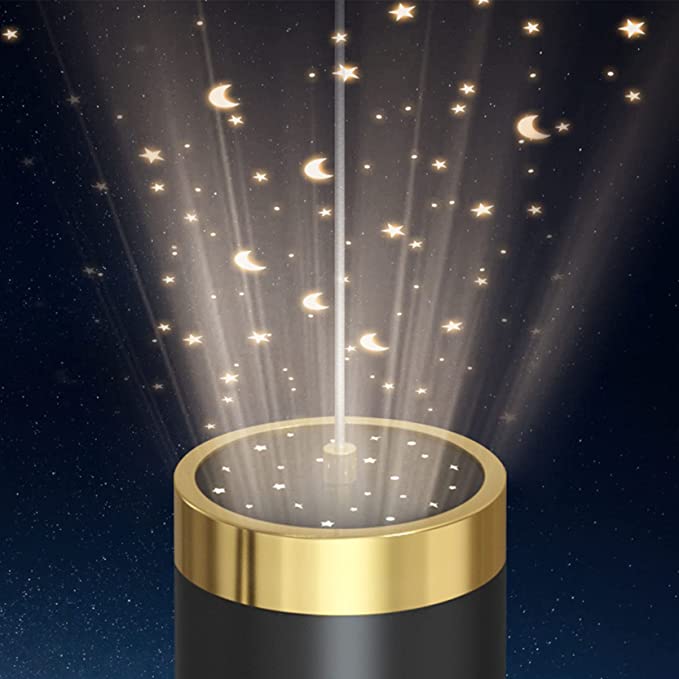 Arisha moderne lineare Sternennacht-Pendelleuchte aus Metall, schwarz