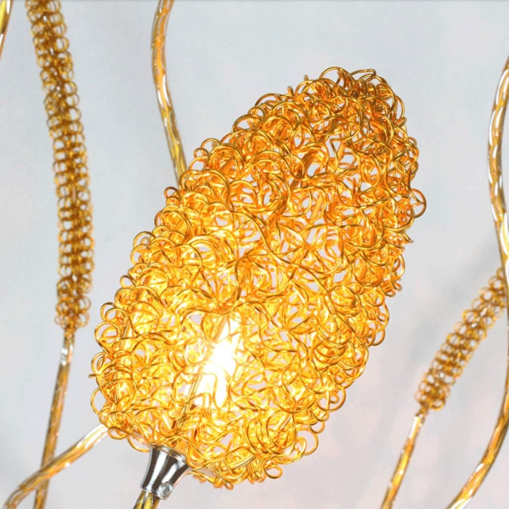 Bella Art Deco Vase Gold Metall Stehlampe, Wohnzimmer