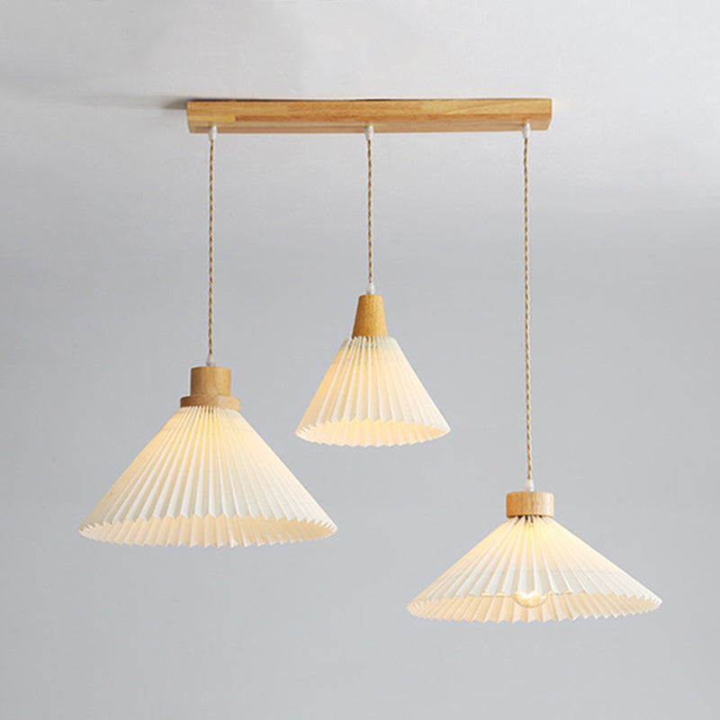 Muto Suspension Forme Parapluie Art, Bois, Blanc, Chambre