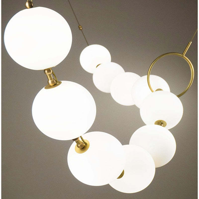 Valentina Postmodern Loft Ball Hanglamp Creatief kettingontwerp