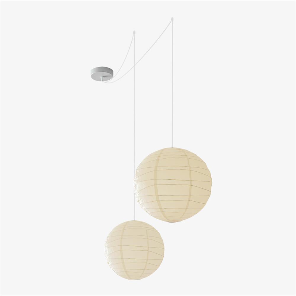 Suspension Luna Globe en papier japonais