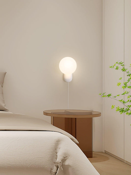 Lunara Minimalist Globe Wall Sconce