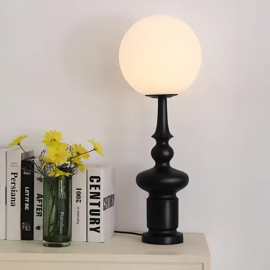 Lampada da tavolo a scacchi