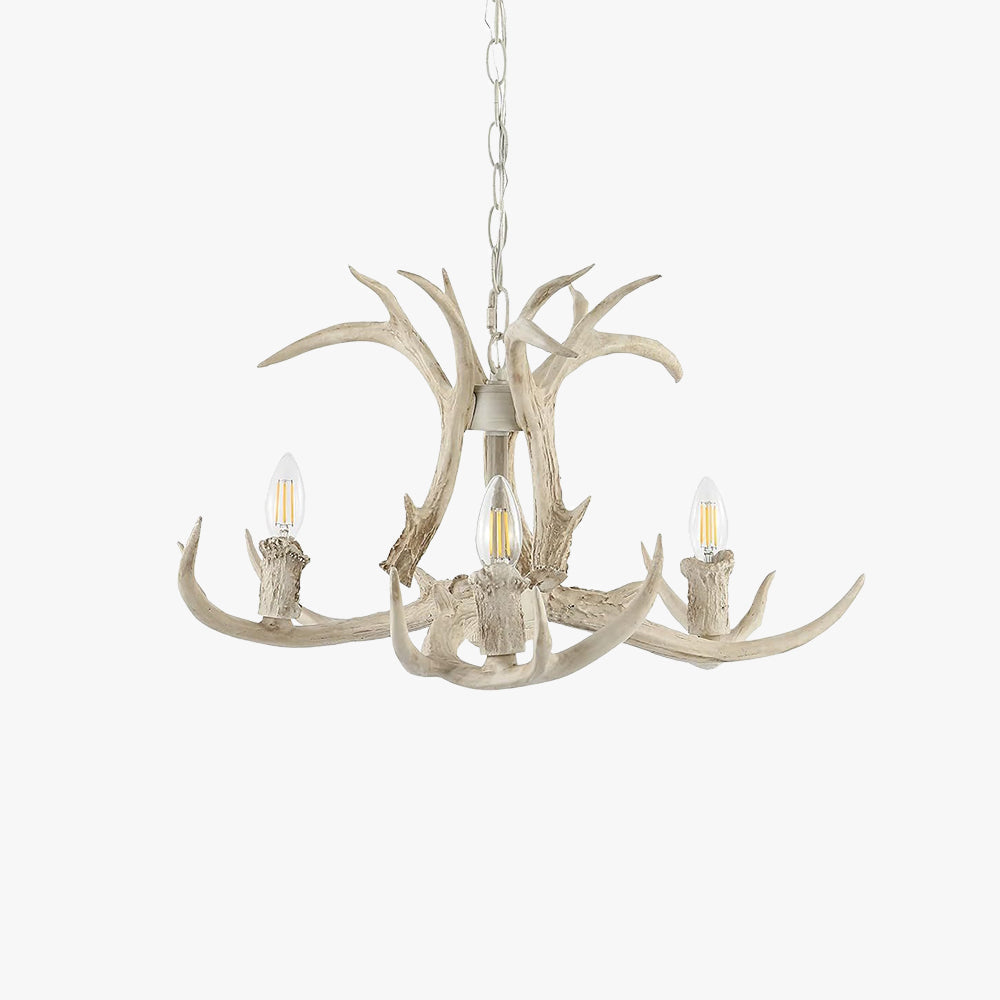 Silva Retro LED Pendant Light White Metal Resin Dining Room/Bedroom