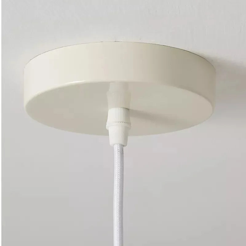 Arisha moderne minimalistische crèmekleurige hanglamp witte slaapkamer