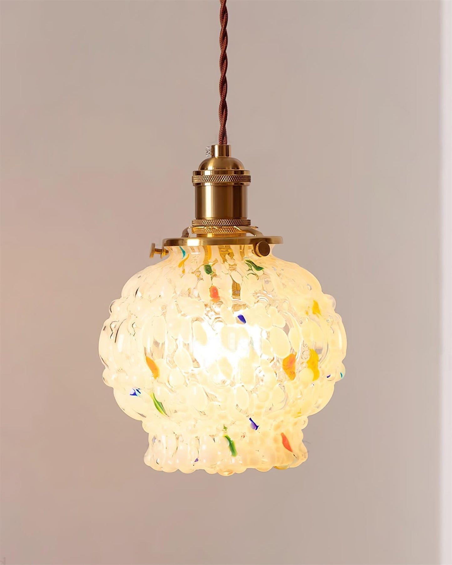 Jovik Textured Glass Pendant Light