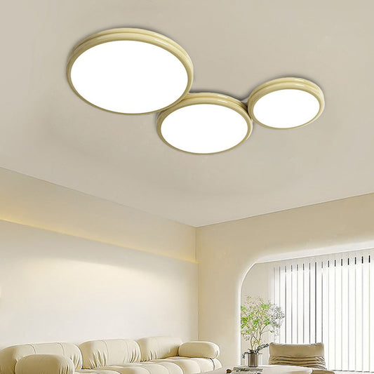 Moderne LED-Deckenleuchte Valentina aus Metall für Wohnzimmer