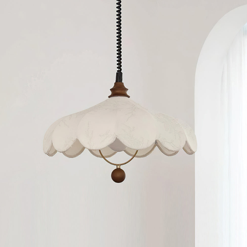 Suspension Hana motifs floraux vintage