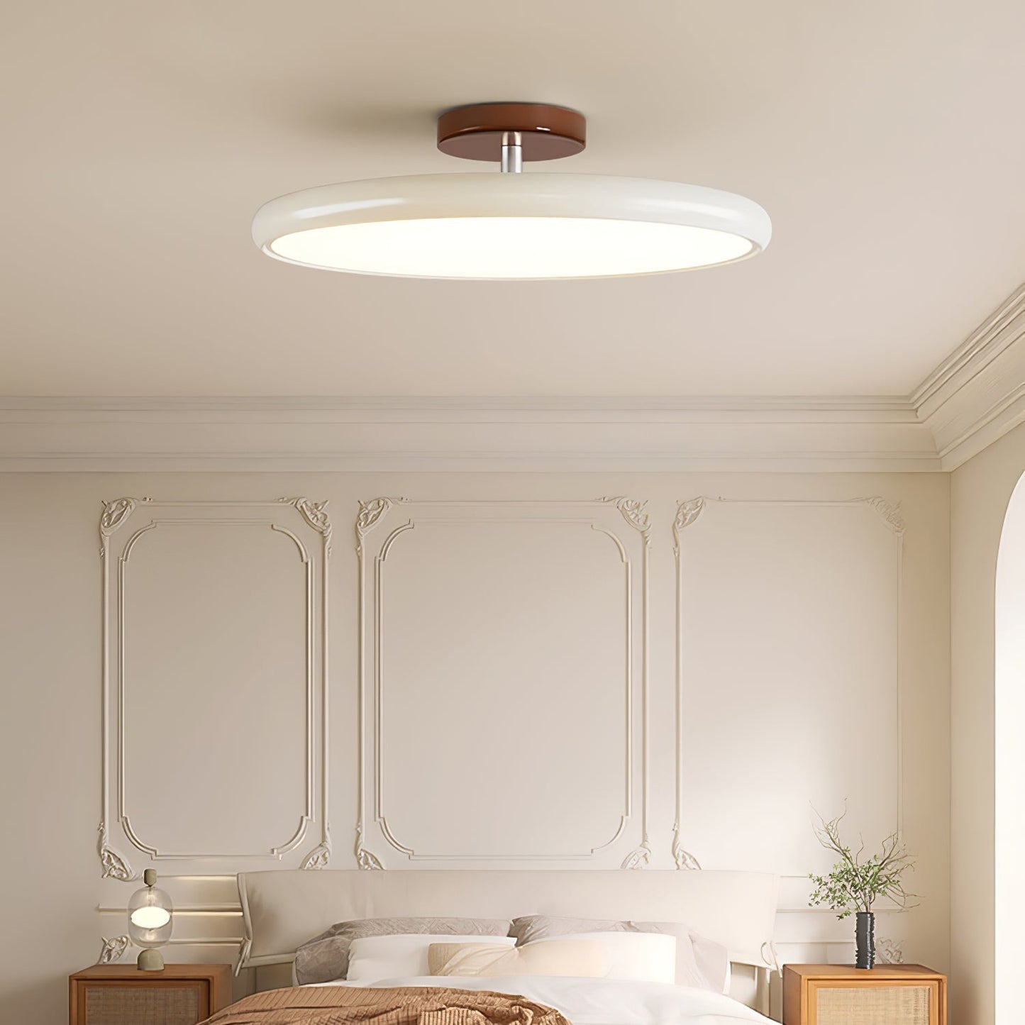 Plafonnier réglable Fyne, coloré, pour chambre à coucher