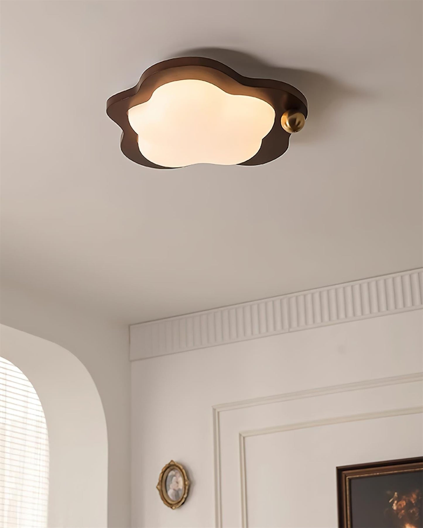 Pivora Cloud-Inspired Flush Mount Light