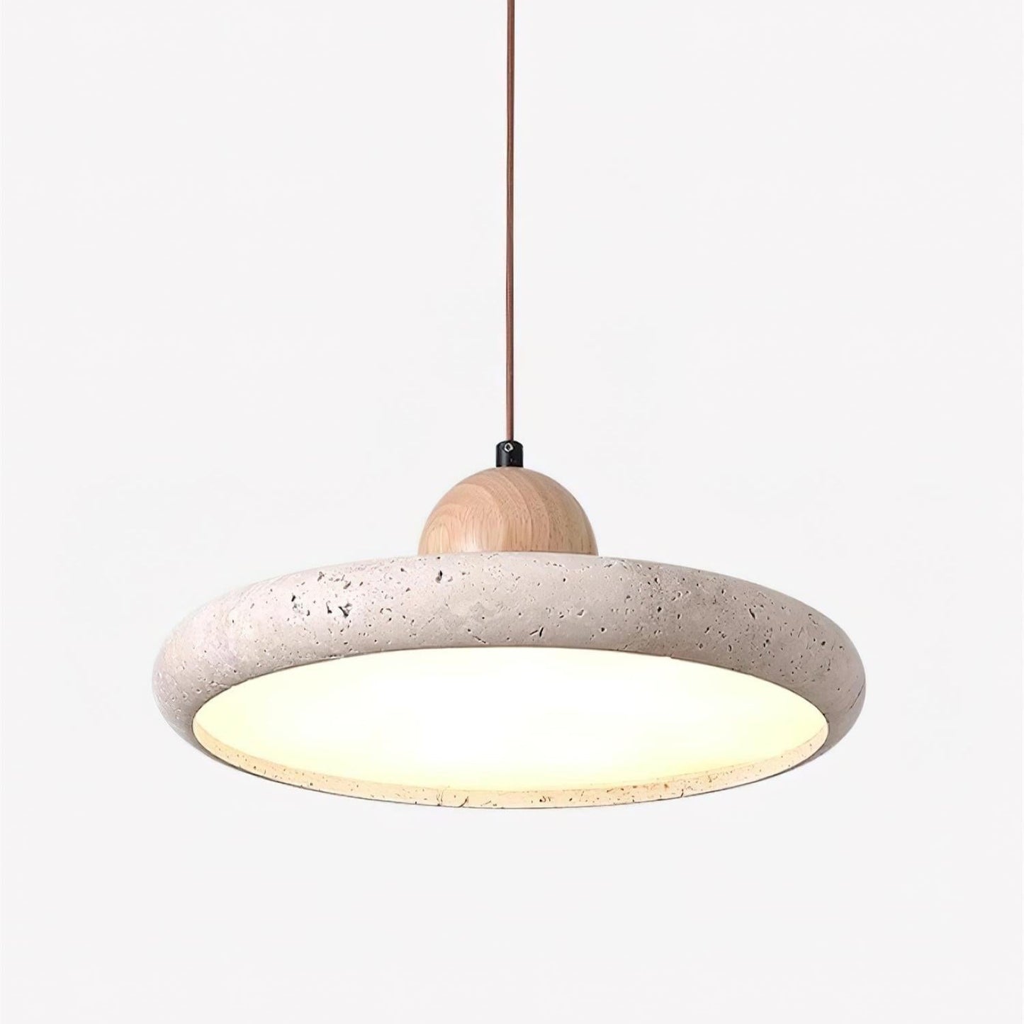 Lydia Travertine. Pendant Light