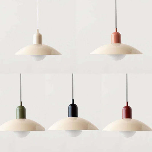 Aira Pendant Light Modern Colorful Dome-shaped
