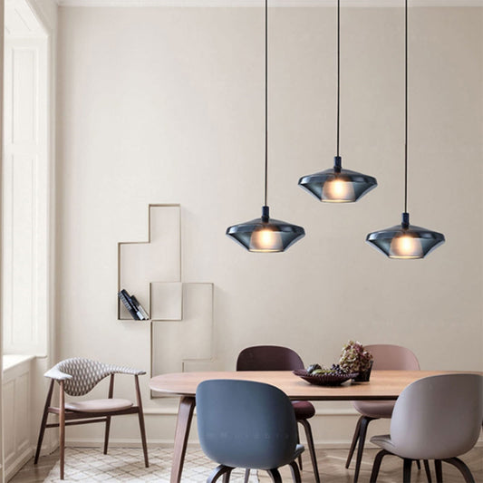 Valentina Moderne Glas-Pendelleuchte für Wohnzimmer