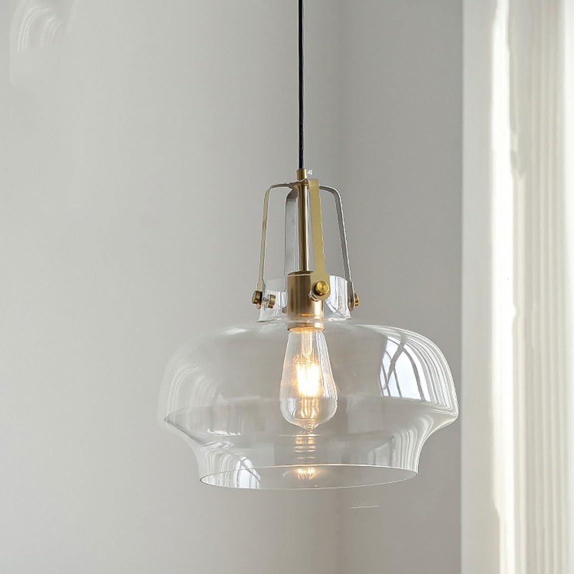 Valentina Pendant Light Glass Modern Unique Shaped