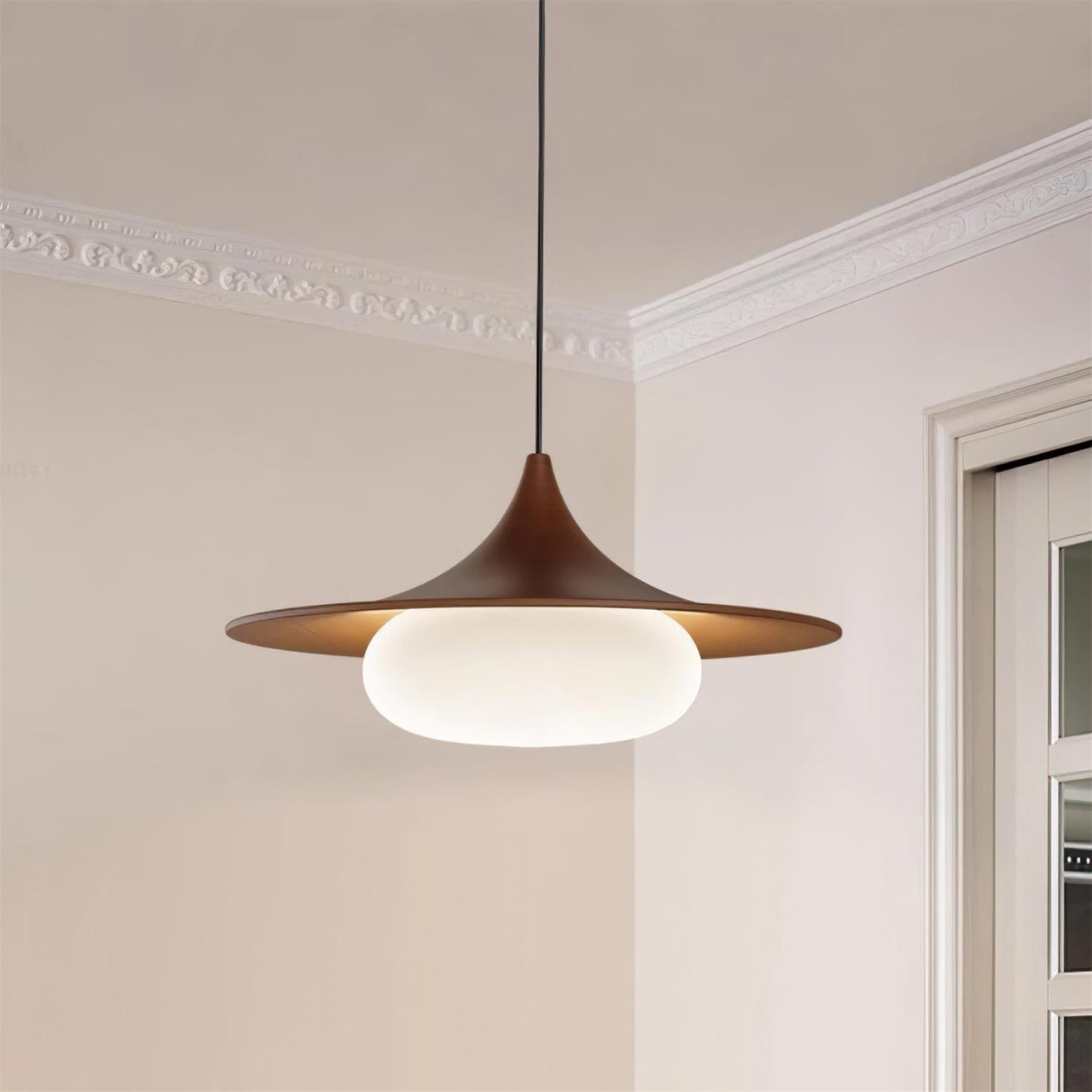 Suspension baldaquin en bois Ovelis