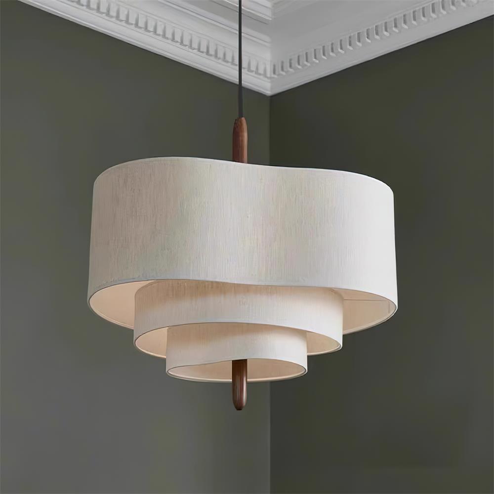 Suspension en tissu vert Ophel