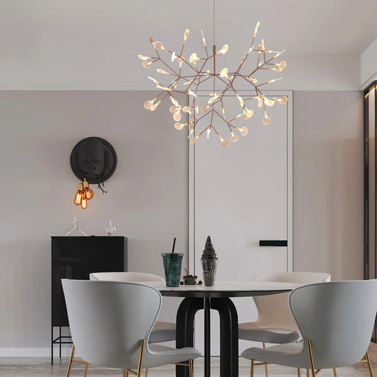 Lior Einzigartiger Sputnik Art Deco Firefly-Kronleuchter. Wohnzimmer/Schlafzimmer