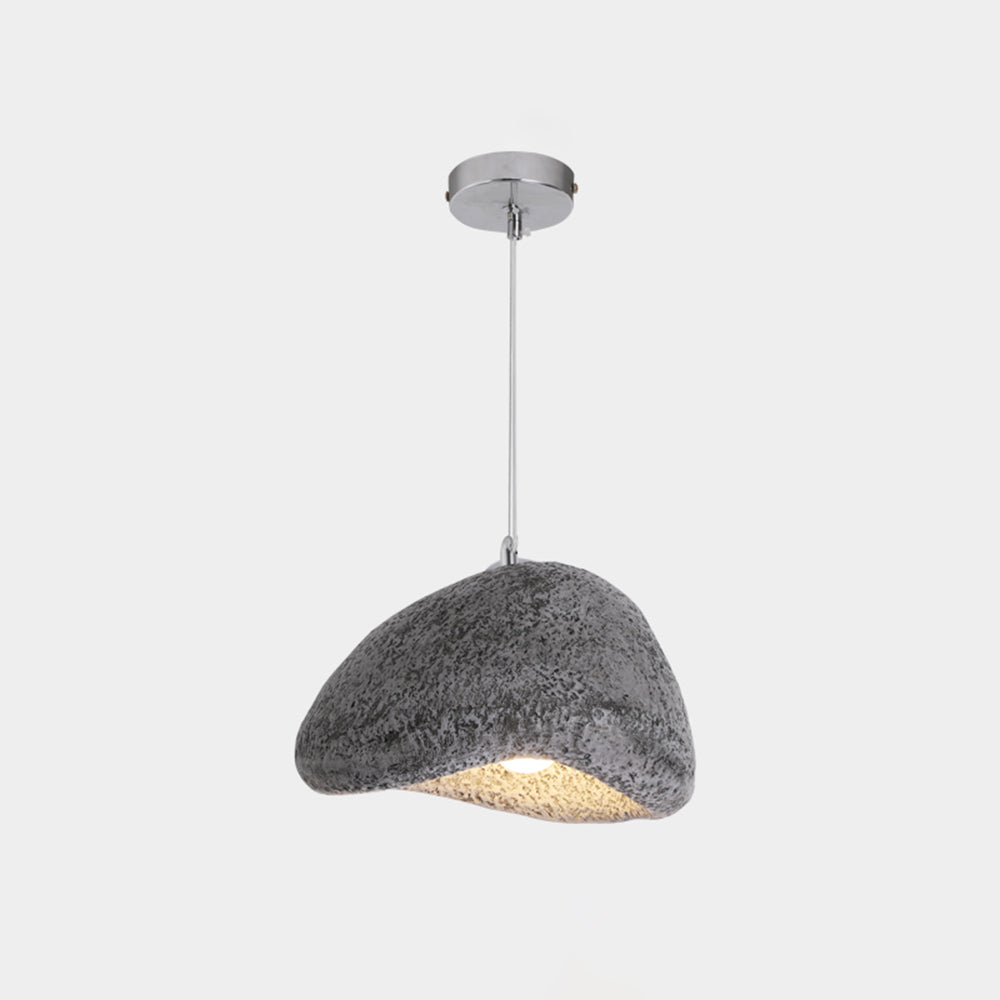 Avi Wabi Sabi Lampe à suspension en résine en forme de pain, résine, 4 couleurs