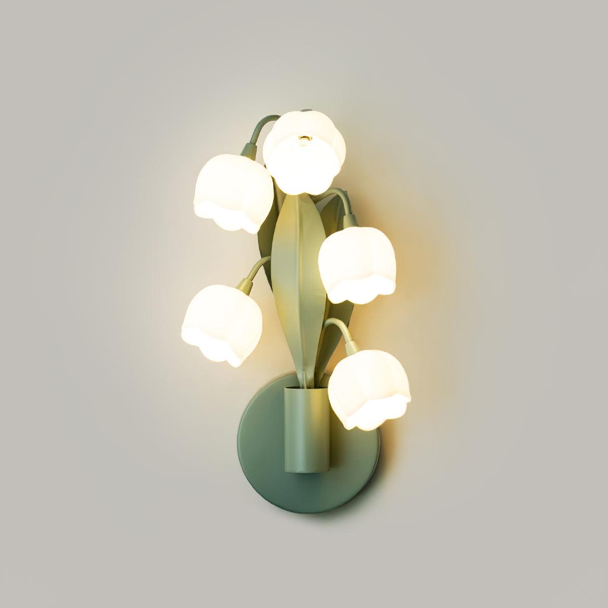 Aelis Natural Orchid Indoor Wall Lamp