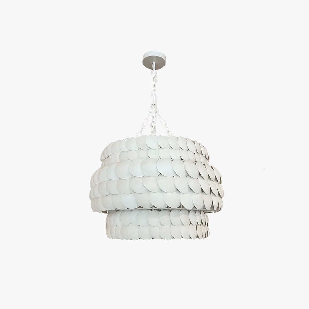 Valentina Vintage Design LED Hanglamp Crème Metaal Woon-/eetkamer