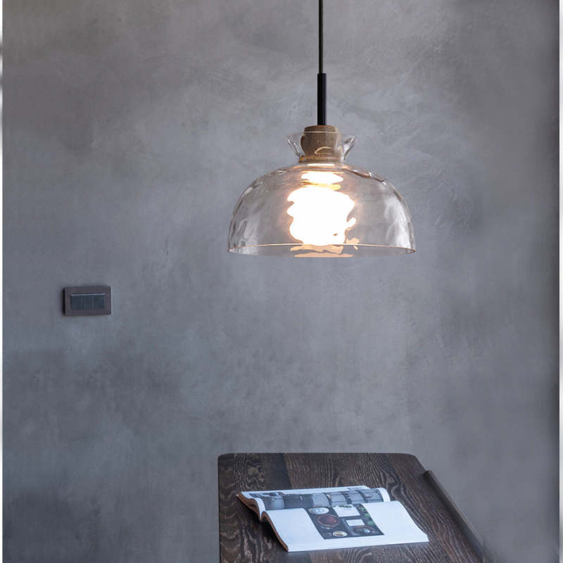 Arisha minimalistische geometrische Glas-Pendelleuchte, Esszimmer
