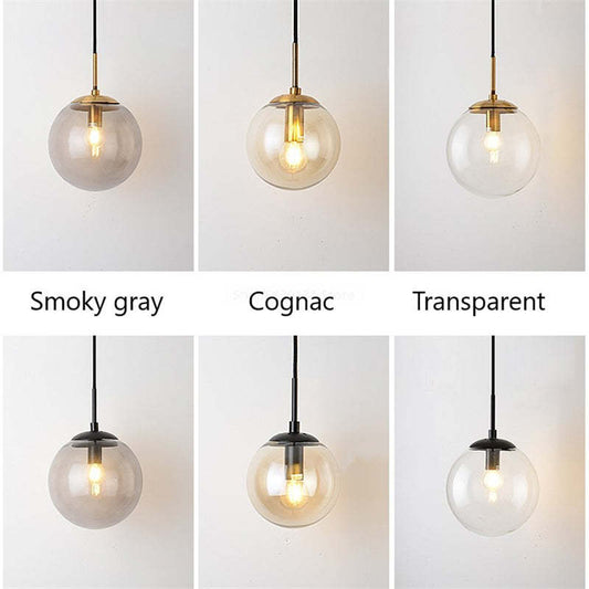 Valentina Glass Ball Nordic LED Wall Reading Lamp Single Head