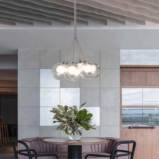 Valentina moderne bubbelhanglamp, 5 stijlen