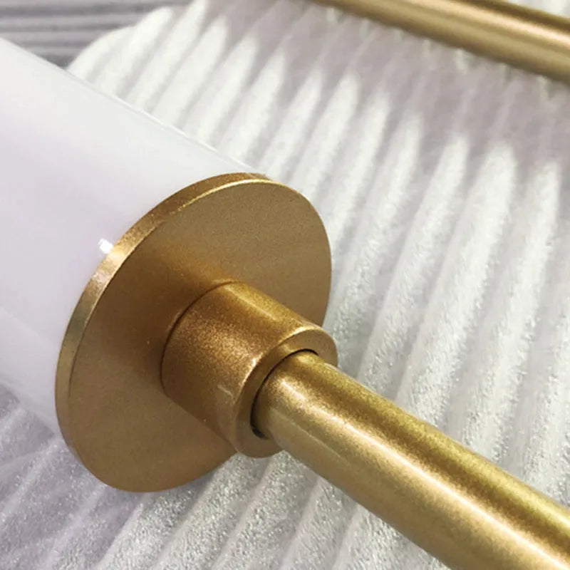 Arisha moderne minimalistische rechteckige lineare Pendelleuchte, Gold/Schwarz