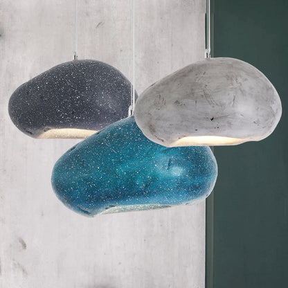 Avi Wabi Sabi Bread Shape Pendant Light, 4 Color