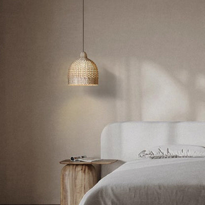 Muto Suspension Rétro Japonaise en Bambou pour Maison d'hôtes/Chambre